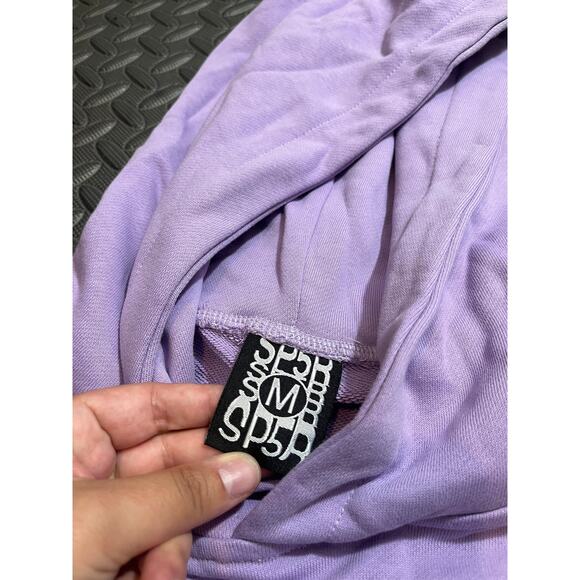Sp5der Acai Hoodie Purple Streetwear Mens Size Medium Sweatshirt - Picture 4 of 10